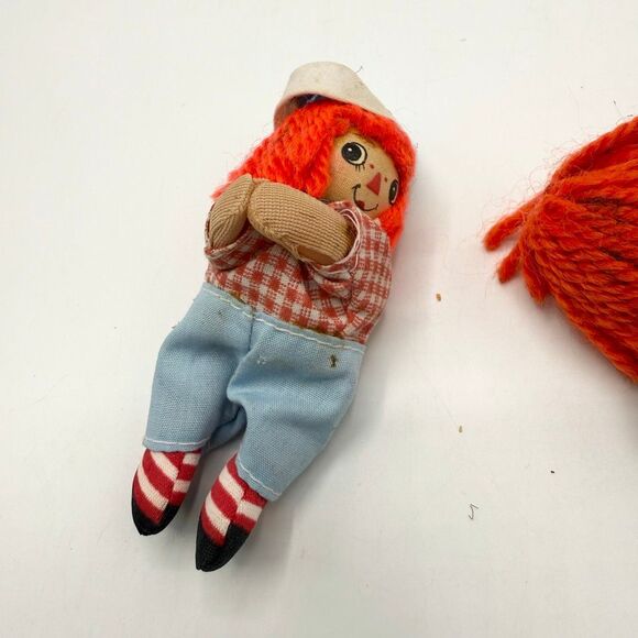Vintage 1978 Raggedy Ann and Andy Pencil Hugger Collectibles - Picture 4 of 6
